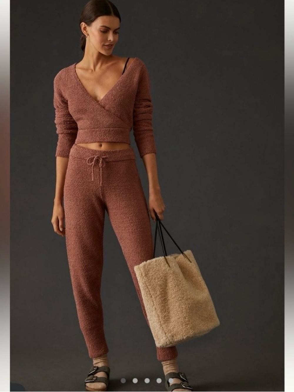Daily Practice by Anthropologie Sweater Set Size XS Cozy Loungewear